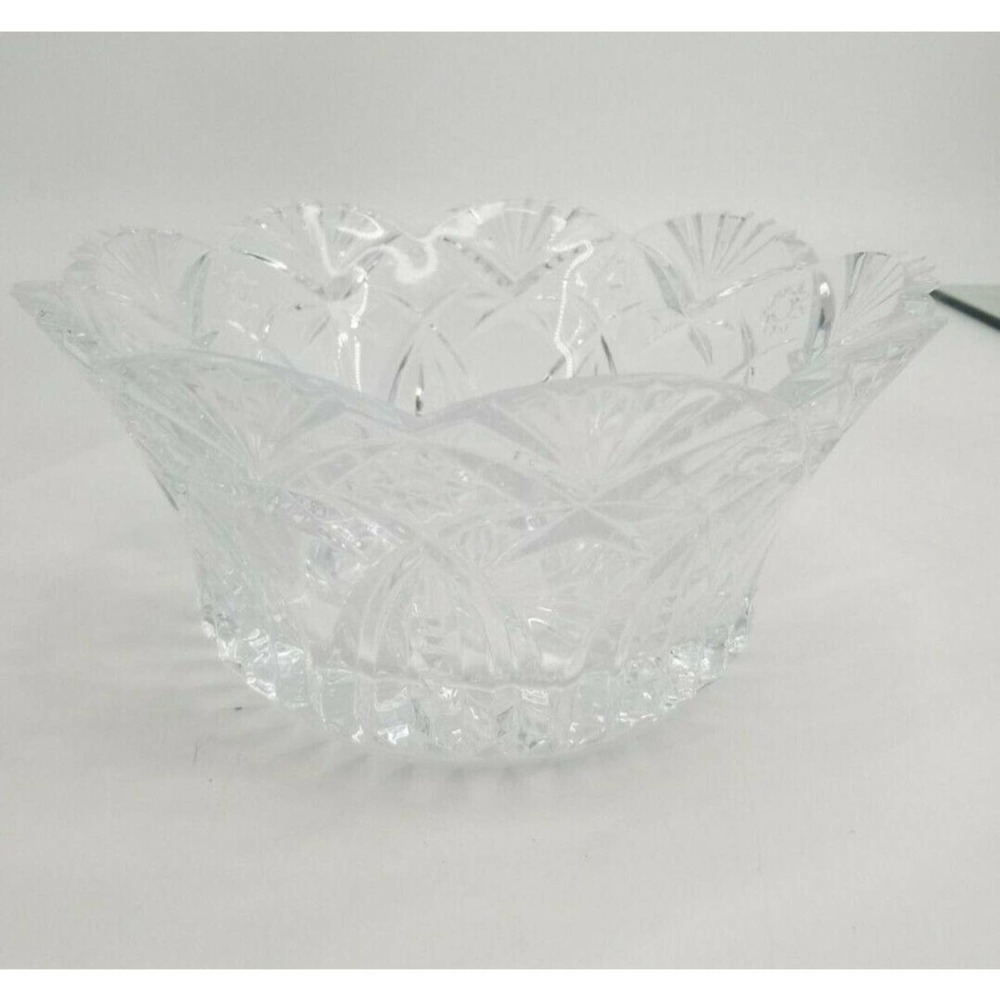 Vintage Vincennes D'Arques - J. G. Durand France French Crystal Bowl 9.5" Round - Picture 3 of 4